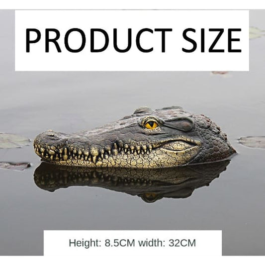RC Boats Ship Novelty Toys Simulation Crocodile Head 2.4G Remote Control Funny Alligator Kids Children Electric Spoof Prank Gift