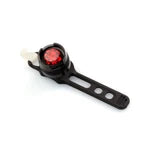 Aluminum Alloy LED Bike Taillight Road Bicycle MTB Fixed Gear Cycling Battery Powered Rear Light Lamp
