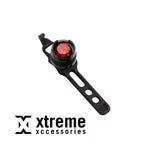 Aluminum Alloy LED Bike Taillight Road Bicycle MTB Fixed Gear Cycling Battery Powered Rear Light Lamp