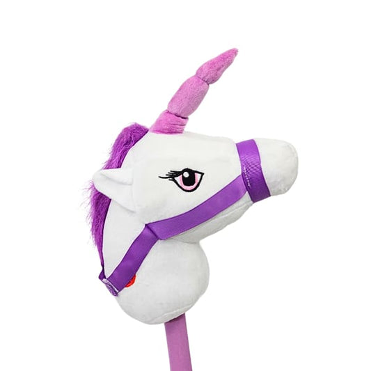 Kids Hobby Horse or Unicorn with Galloping Neighing Sounds